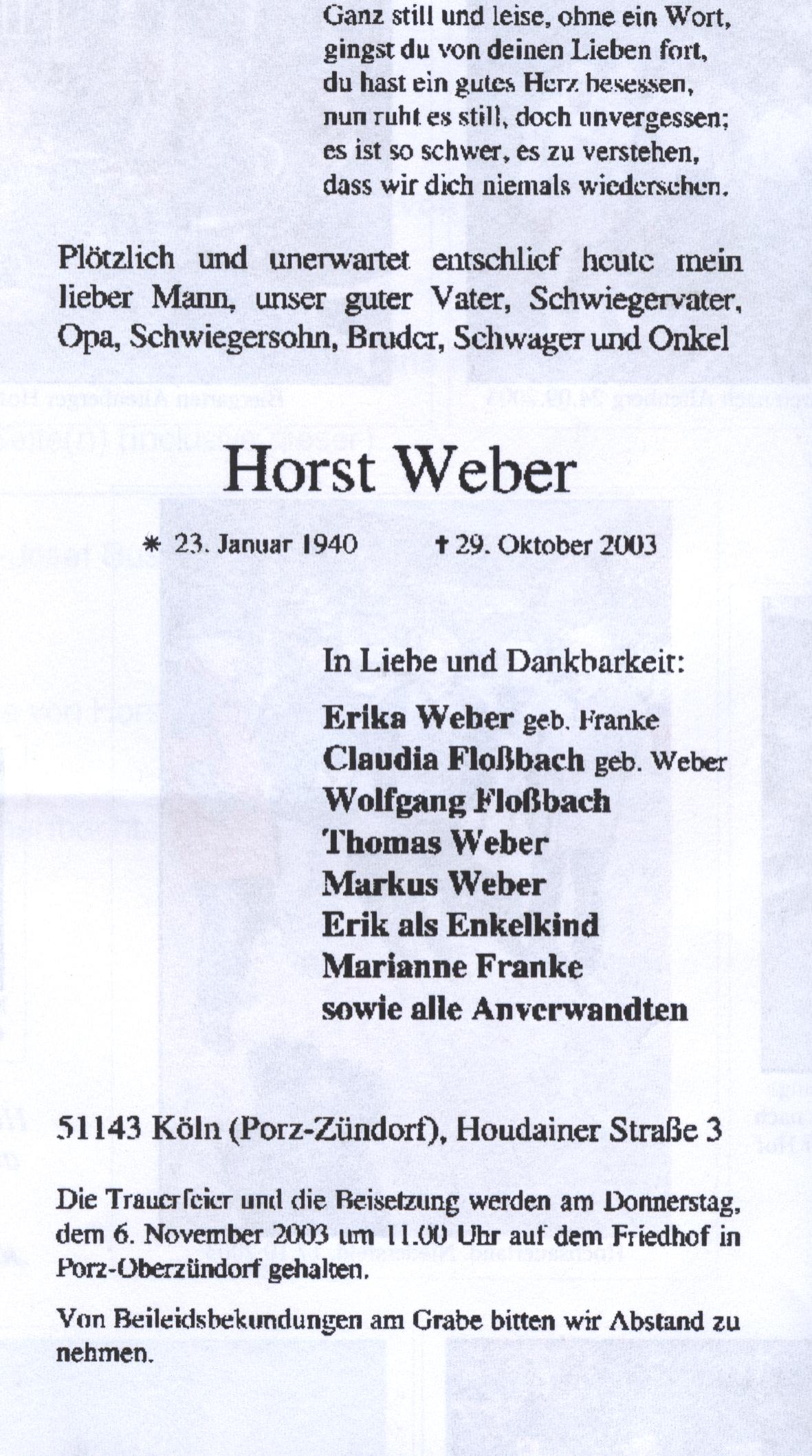 Horst Weber 29.10.2003 001