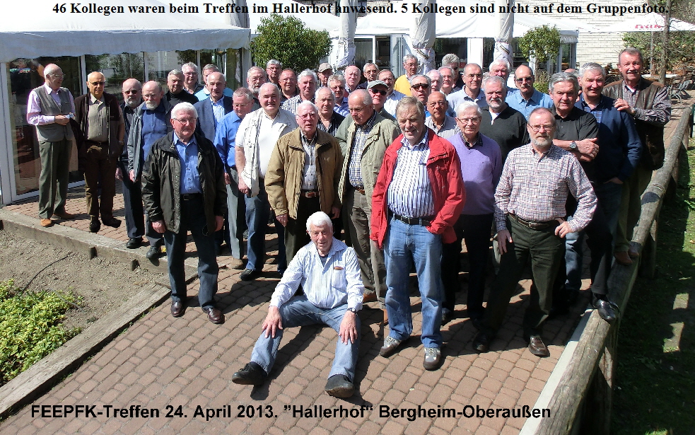 FEEPFK-Treffen 24.04.2013. Hallerhof