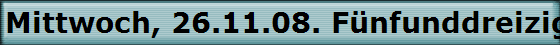 Mittwoch, 26.11.08. Fnfunddreizig Kollegen trafen sich im Hffer Hof.