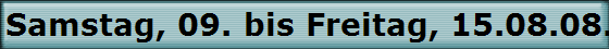 Samstag, 09. bis Freitag, 15.08.08. Die Judowettkmpfe im 'University of Science and Technology Beijing Gymnasium"
