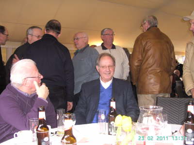 Mittwoch, 23.02.2011. Treffen mit 46 Kollegen im Hallerhof.