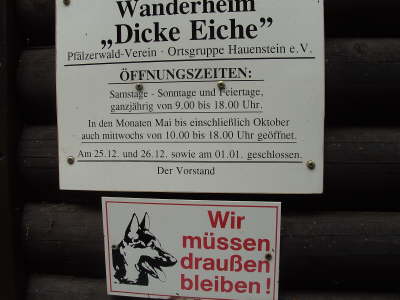 Mittwoch, 10. bis Montag, 15.06.09. Frhjahrswanderung rund um Erfweiler.