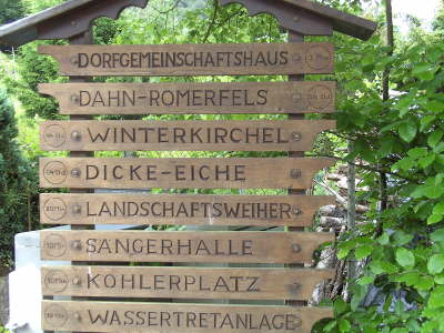 Mittwoch, 10. bis Montag, 15.06.09. Frhjahrswanderung rund um Erfweiler.