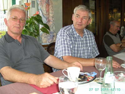 Mittwoch, 27.07.2011. Treffen im Hffer Hof.