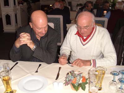 Donnerstag 29.10.09. Treffen im "Haus Pohle" mit Lotsi Hidveghe aus England.