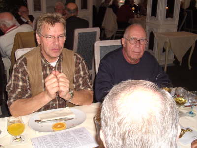 Donnerstag 29.10.09. Treffen im "Haus Pohle" mit Lotsi Hidveghe aus England.