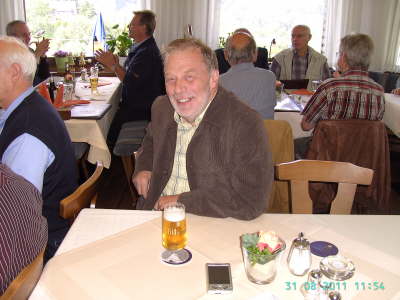 Mittwoch, 31.08.11.Treffen in der "Zur Lindenwirtin" in Odenthal-Scherf.