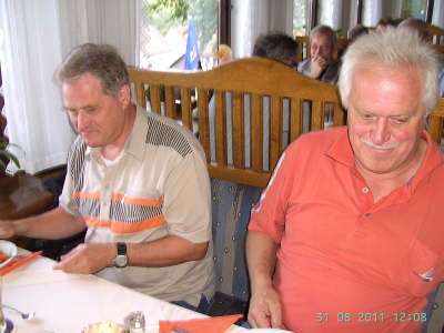 Mittwoch, 31.08.11.Treffen in der "Zur Lindenwirtin" in Odenthal-Scherf.
