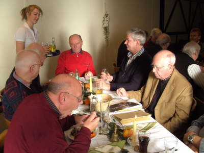Mittwoch, 23.12.09. Treffen in der Gaststtte "Schne Aussicht" in Odenthal-Glbusch.