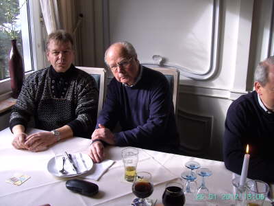 Mittwoch, 25.02.2012. Treffen im "Haus Pohle". 41 Kollegen. 4 Geburtstagsrunden