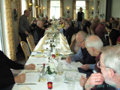 Mittwoch, 29.02.2012.Treffen im Restaurant "Marianne Becker" am Westfriedhof.