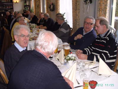Mittwoch, 29.02.2012.Treffen im Restaurant "Marianne Becker" am Westfriedhof