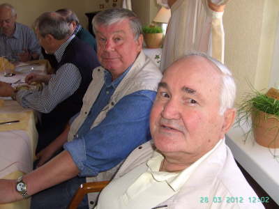 Mittwoch, 28.03.12. In den Cramer Stuben in Odenthal-Holz trafen sich 41 Kollegen.