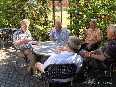 Frhjahrswanderung Eifel 21.-26.Maii 2012. Hotel-Restaurant "Schoos" Baselter Hof in Fleringen.