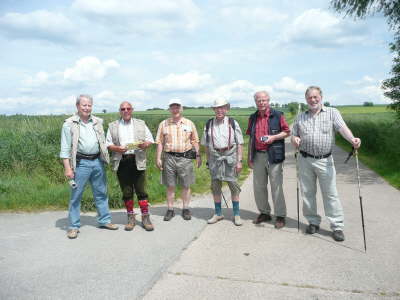 Frhsommerwanderung im Weserbergland vom 7. - 12. Juni 2010.