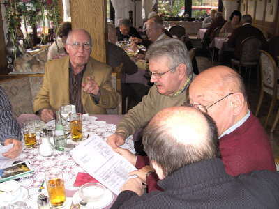 Mittwoch, 27.02.08. Treffen Restaurant "Heuser" in Odenthal-Scheuren