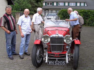 Mittwoch, 25.06.08. Treffen im Hallerhof in Bergheim-Oberauen.