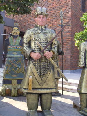 Donnerstag, 07.08.08. Die 35 km stlich von Xian entdekte Terrakotta-Armee