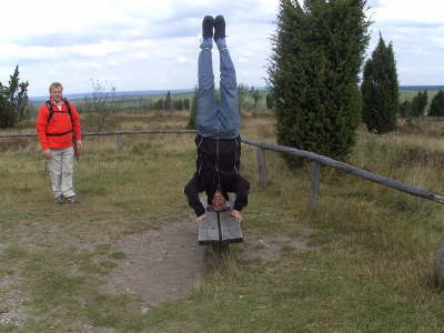 Montag, 15.09.08. Wilseder Berg 169 m hoch.