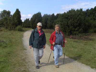 Montag, 15.09.08. Wanderung in Richtung Niederhaverbeck.