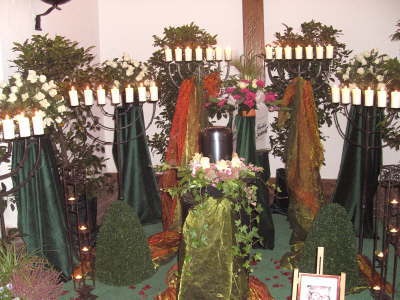 Donnerstag, 25.09.08. Beerdigung von Ferdinand Lhers in Immekeppeler.