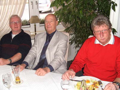 Donnerstag, 30.10.08. Treffen im 'Haus Pohle' mit Lotsi Hidveghy.