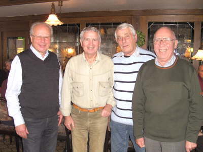 Mittwoch, 26.11.08. Fnfunddreizig Kollegen trafen sich im Hffer Hof.