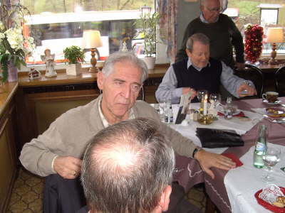 Mittwoch, 26.11.08. Fnfunddreizig Kollegen trafen sich im Hffer Hof.