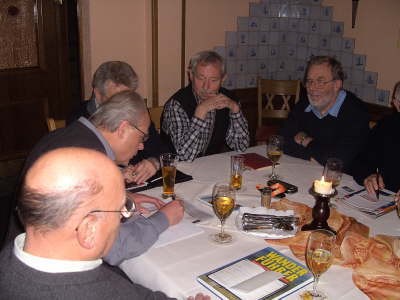 Mittwoch, 14.01.09, um 12:00 Uhr. Vorbereitung der Frhjahrswanderung 2009.