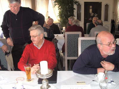 Mittwoch, 28.01.09. 33 Kollegen trafen sich im "Haus Pohle".