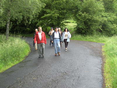 Montag, 11. bis Samstag, 16.06.07. Wanderung in der Rhn.