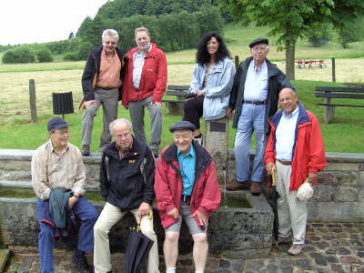 Montag, 11. bis Samstag, 16.06.07. Wanderung in der Rhn.