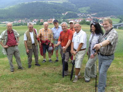 Montag, 11. bis Samstag, 16.06.07. Wanderung in der Rhn.