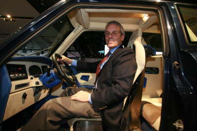 Detroit Auto Show Januar 2010. BEV Modell Tango von Commuter Cars Washington.